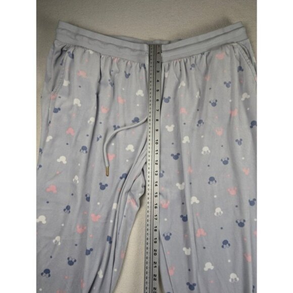 Disney Pajama 2 Piece Set Women's Mickey Silky Stretch Fleece Long Sleeve XXL - Picture 4 of 13